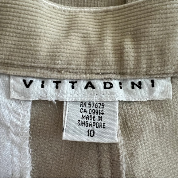Vittadini High-Rise Corduroy Pants, size 10 - GUC - Picture 3 of 6